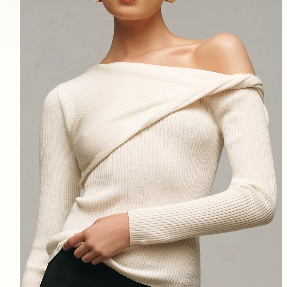 Reformation Lilou Regenerative Merino Sweater